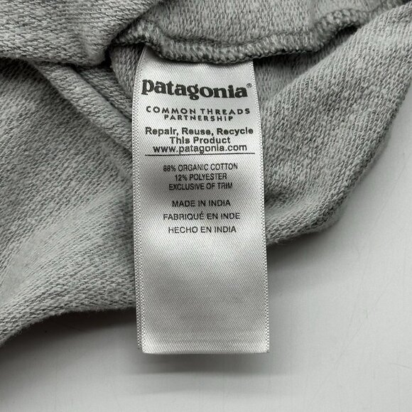 Patagonia Organic Cotton Size Large Gray Ventura California Crewneck Sweatshirt - Picture 6 of 11